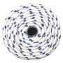 Cuerda de barco polipropileno blanco 14 mm 25 m de vidaXL, Sogas y cuerdas metálicas - Ref: Foro24-152303, Precio: 23,17 €, D...