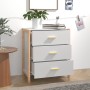Aparador de madera contrachapada blanco 62x38x70 cm de vidaXL, Aparadores - Ref: Foro24-345672, Precio: 74,95 €, Descuento: %