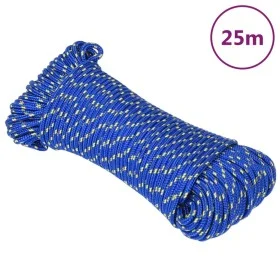 Cuerda de barco polipropileno azul 3 mm 25 m de vidaXL, Sogas y cuerdas metálicas - Ref: Foro24-152428, Precio: 9,74 €, Descu...