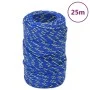 Cuerda de barco polipropileno azul 2 mm 25 m de vidaXL, Sogas y cuerdas metálicas - Ref: Foro24-152423, Precio: 9,81 €, Descu...