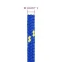 Cuerda de barco polipropileno azul 18 mm 25 m de vidaXL, Sogas y cuerdas metálicas - Ref: Foro24-152470, Precio: 32,22 €, Des...