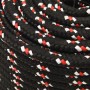 Cuerda de barco polipropileno negra 14 mm 25 m de vidaXL, Sogas y cuerdas metálicas - Ref: Foro24-152356, Precio: 25,45 €, De...