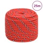 Cuerda de barco polipropileno rojo 18 mm 25 m de vidaXL, Sogas y cuerdas metálicas - Ref: Foro24-152417, Precio: 33,26 €, Des...