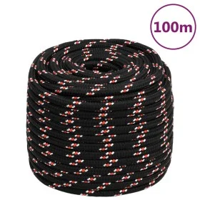 Cuerda de barco polipropileno negra 18 mm 100 m de vidaXL, Sogas y cuerdas metálicas - Ref: Foro24-152366, Precio: 99,70 €, D...