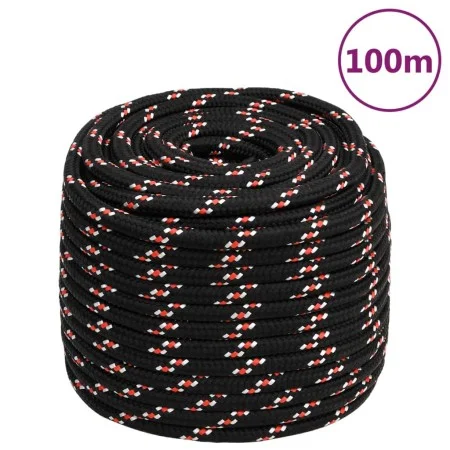 Cuerda de barco polipropileno negra 18 mm 100 m de vidaXL, Sogas y cuerdas metálicas - Ref: Foro24-152366, Precio: 99,70 €, D...