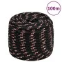 Cuerda de barco polipropileno negra 18 mm 100 m de vidaXL, Sogas y cuerdas metálicas - Ref: Foro24-152366, Precio: 99,70 €, D...