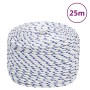 Cuerda de barco polipropileno blanco 10 mm 25 m de vidaXL, Sogas y cuerdas metálicas - Ref: Foro24-152294, Precio: 16,41 €, D...