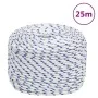 Cuerda de barco polipropileno blanco 10 mm 25 m de vidaXL, Sogas y cuerdas metálicas - Ref: Foro24-152294, Precio: 16,13 €, D...