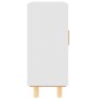 Aparador blanco madera pino maciza y ratán natural 60x30x70 cm de vidaXL, Aparadores - Ref: Foro24-345630, Precio: 117,41 €, ...
