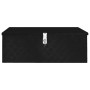 Caja de almacenaje de aluminio negro 90x47x33,5 cm de vidaXL, Cajas de herramientas - Ref: Foro24-152255, Precio: 196,54 €, D...