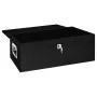 Caja de almacenaje de aluminio negro 90x47x33,5 cm de vidaXL, Cajas de herramientas - Ref: Foro24-152255, Precio: 193,64 €, D...