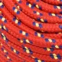 Cuerda de barco polipropileno rojo 12 mm 100 m de vidaXL, Sogas y cuerdas metálicas - Ref: Foro24-152407, Precio: 48,11 €, De...