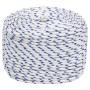 Cuerda de barco polipropileno blanco 8 mm 50 m de vidaXL, Sogas y cuerdas metálicas - Ref: Foro24-152290, Precio: 17,16 €, De...