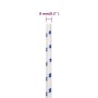 Cuerda de barco polipropileno blanco 8 mm 50 m de vidaXL, Sogas y cuerdas metálicas - Ref: Foro24-152290, Precio: 17,16 €, De...
