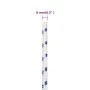 Cuerda de barco polipropileno blanco 8 mm 50 m de vidaXL, Sogas y cuerdas metálicas - Ref: Foro24-152290, Precio: 18,95 €, De...