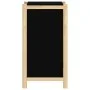 Aparador de madera contrachapada negro 62x38x70 cm de vidaXL, Aparadores - Ref: Foro24-345670, Precio: 80,88 €, Descuento: %