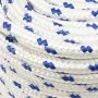 Cuerda de barco polipropileno blanco 12 mm 25 m de vidaXL, Sogas y cuerdas metálicas - Ref: Foro24-152299, Precio: 19,35 €, D...