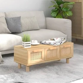 Couchtisch aus braunem Sperrholz und Kiefernholz, 80 x 40 x 30 cm von vidaXL, Couchtisch - Ref: Foro24-345620, Preis: 121,05 ...