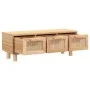 Mesa de centro madera contrachapada y pino marrón 80x40x30 cm de vidaXL, Mesas de centro - Ref: Foro24-345620, Precio: 121,05...
