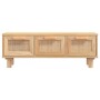 Mesa de centro madera contrachapada y pino marrón 80x40x30 cm de vidaXL, Mesas de centro - Ref: Foro24-345620, Precio: 109,71...