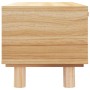 Mesa de centro madera contrachapada y pino marrón 80x40x30 cm de vidaXL, Mesas de centro - Ref: Foro24-345620, Precio: 109,71...