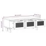 Mesa de centro madera contrachapada y pino marrón 80x40x30 cm de vidaXL, Mesas de centro - Ref: Foro24-345620, Precio: 121,05...