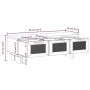 Mesa de centro madera contrachapada y pino marrón 80x40x30 cm de vidaXL, Mesas de centro - Ref: Foro24-345620, Precio: 121,05...
