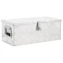 Caja de almacenaje de aluminio plateado 70x31x27 cm de vidaXL, Cajas de herramientas - Ref: Foro24-152250, Precio: 115,98 €, ...