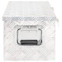 Caja de almacenaje de aluminio plateado 70x31x27 cm de vidaXL, Cajas de herramientas - Ref: Foro24-152250, Precio: 117,71 €, ...