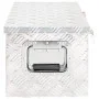 Caja de almacenaje de aluminio plateado 70x31x27 cm de vidaXL, Cajas de herramientas - Ref: Foro24-152250, Precio: 115,98 €, ...