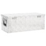 Caja de almacenaje de aluminio plateado 70x31x27 cm de vidaXL, Cajas de herramientas - Ref: Foro24-152250, Precio: 117,71 €, ...