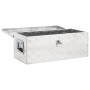 Caja de almacenaje de aluminio plateado 70x31x27 cm de vidaXL, Cajas de herramientas - Ref: Foro24-152250, Precio: 117,71 €, ...