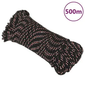 Cuerda de trabajo polipropileno negro 3 mm 500 m de vidaXL, Sogas y cuerdas metálicas - Ref: Foro24-152326, Precio: 32,11 €, ...