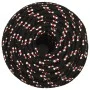 Black polypropylene boat rope 16 mm 100 m by vidaXL, Ropes and metal cords - Ref: Foro24-152362, Price: 84,32 €, Discount: %