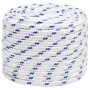 Cuerda de barco polipropileno blanco 16 mm 100 m de vidaXL, Sogas y cuerdas metálicas - Ref: Foro24-152309, Precio: 83,70 €, ...