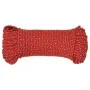 Cuerda de barco polipropileno rojo 3 mm 500 m de vidaXL, Sogas y cuerdas metálicas - Ref: Foro24-152379, Precio: 36,36 €, Des...