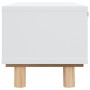 Mesa de centro madera contrachapada y de pino blanco 80x40x30cm de vidaXL, Mesas de centro - Ref: Foro24-345618, Precio: 122,...