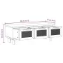 Plywood and white pine coffee table 80x40x30cm by vidaXL, Coffee table - Ref: Foro24-345618, Price: 110,92 €, Discount: %