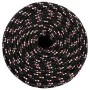 Cuerda de barco polipropileno negra 8 mm 50 m de vidaXL, Sogas y cuerdas metálicas - Ref: Foro24-152343, Precio: 18,21 €, Des...