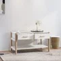 Mesa de centro madera contrachapada blanco 82x48x45 cm de vidaXL, Mesas de centro - Ref: Foro24-345663, Precio: 54,68 €, Desc...