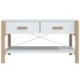 Mesa de centro madera contrachapada blanco 82x48x45 cm de vidaXL, Mesas de centro - Ref: Foro24-345663, Precio: 54,68 €, Desc...