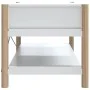 Mesa de centro madera contrachapada blanco 82x48x45 cm de vidaXL, Mesas de centro - Ref: Foro24-345663, Precio: 54,68 €, Desc...