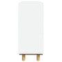 Aparador blanco madera pino maciza y ratán natural 60x30x70 cm de vidaXL, Aparadores - Ref: Foro24-345633, Precio: 145,36 €, ...