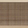 Aparador blanco madera pino maciza y ratán natural 60x30x70 cm de vidaXL, Aparadores - Ref: Foro24-345633, Precio: 145,36 €, ...