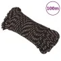 Cuerda de barco polipropileno negra 5 mm 100 m de vidaXL, Sogas y cuerdas metálicas - Ref: Foro24-152334, Precio: 14,58 €, De...