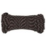 Cuerda de barco polipropileno negra 5 mm 100 m de vidaXL, Sogas y cuerdas metálicas - Ref: Foro24-152334, Precio: 14,82 €, De...