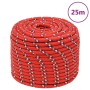 Cuerda de barco polipropileno rojo 14 mm 25 m de vidaXL, Sogas y cuerdas metálicas - Ref: Foro24-152409, Precio: 21,74 €, Des...
