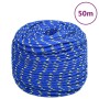 Cuerda de barco polipropileno azul 6 mm 50 m de vidaXL, Sogas y cuerdas metálicas - Ref: Foro24-152444, Precio: 12,73 €, Desc...
