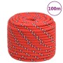 Cuerda de barco polipropileno rojo 18 mm 100 m de vidaXL, Sogas y cuerdas metálicas - Ref: Foro24-152419, Precio: 91,10 €, De...