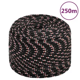 Cuerda de barco polipropileno negra 6 mm 250 m de vidaXL, Sogas y cuerdas metálicas - Ref: Foro24-152340, Precio: 37,53 €, De...
